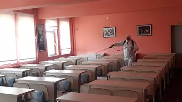 Edirne'de koronavirüse karşı dezenfekte çalışmaları devam ediyor