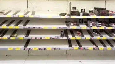 İngiltere'de marketlerden koronavirüs önlemi