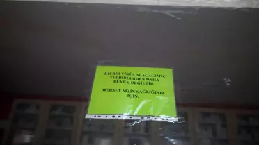 Konyalı eczacı, koronavirüse karşı brandayla önlem aldı
