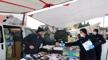 Maske ve eldiven Ferizli Belediyesinden
