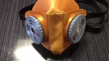 Bilim merkezinde 3D yazıcılarla maske üretildi