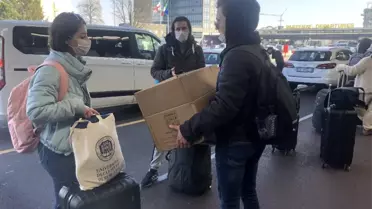 İtalya'dan 213 öğrenci Türkiye'ye doğru yola çıktı
