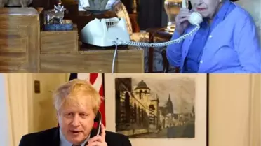 Sağlık durumu merak edilen Kraliçe Elizabeth'in Başbakan'la görüştüğü anlar yayınlandı