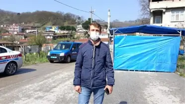 Karantinaya alınan köyde, yaşlı kadın hastaneye kaldırıldı (2)