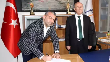 Serik'te hükümet konağı yapılacak arsanın devri gerçekleştirildi