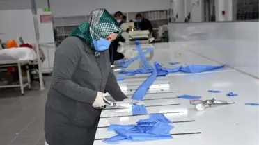 Amasya'da 700 bin maske üretilip, dağıtılacak