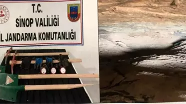 Sinop'ta izinsiz kazı operasyonunda 5 kişiye suçüstü