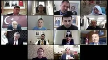 Milletvekili Günay, Eskişehir ilçe belediye başkanlarıyla telekonferans yoluyla görüştü