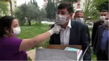 Nazilli Belediyesi'nden sağlık ocaklarına maske ve eldiven desteği