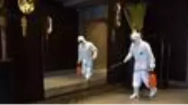 Rezidanslarda hijyen tedbirleri artırıldı