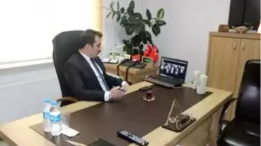Ulaş Kaymakamı Akköz, telekonferansla toplantı yaptı
