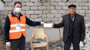 Kırşehirli emeklilerden Milli Dayanışma Kampanyası'na anlamlı destek