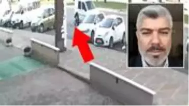 Kahramanmaraş'ta polis memurunun hayatını kaybettiği kaza anı