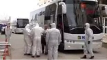 KIRIKKALE Katar'dan getirilen 166 Türk, Kırıkkale'de yurtta gözlem altına alındı