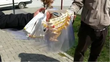 İlkokulda üretilen siperli maskeler hastaneye teslim edildi