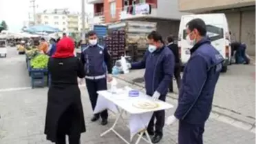 Midyat'ta koronavirüs tedbirleri