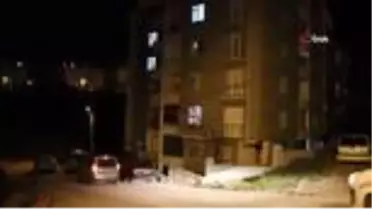 Kırşehir'de 12 dairelik bir binada daha karantina uygulaması yapıldı