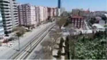 Konya'da sokaklar sessizliğe büründü