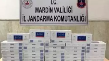Mardin'de 2 bin 440 paket kaçak sigara ele geçirildi