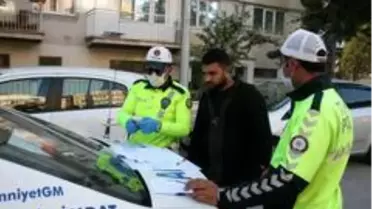 Sokağa çıkma yasağını delen trafik magandası polis kovalamacasında yakalandı