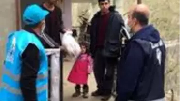 Bahçesaray bedediyesi evde kalan vatandaşları unutmadı