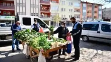 Elbistan Belediyesi'nden seyyar satıcılara destek
