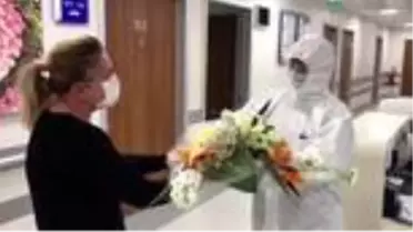 Koronavirüs tedavisi tamamlanan 2 hasta alkışlarla taburcu edildi