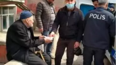 Abdullah dededen duygulandıran bağış