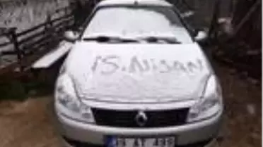 Kırklareli'nin Kofçaz ilçesinde kar yağışı