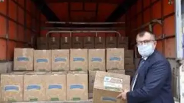Taşköprü Belediyesi'nden 1500 aileye gıda kolisi yardımı