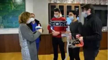 Düzce Üniversitesi, yeni tip virüse yeni tip maske
