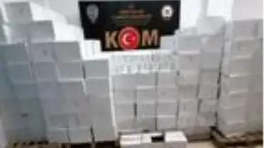 Hatay'da 5 bin 400 kaçak dezenfektan ele geçirildi