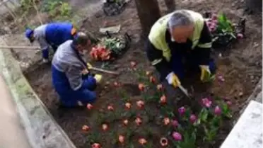 Altındağ Belediyesinden ağlık çalışanlarına rengârenk moral