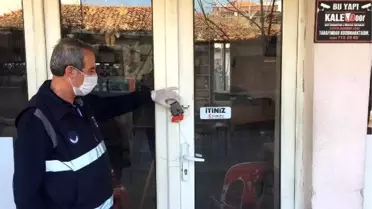 Edirne'de yasağa rağmen açılan kahvehane mühürlendi
