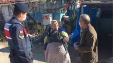 Nallıhan'da Hacer Teyze'den anlamlı destek