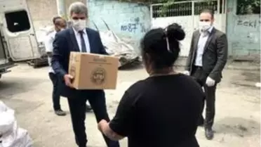 Vakıflar Bölge müdürlüklerinden Doğu Akdeniz'deki 856 ihtiyaç sahibi aileye yardım