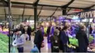 Bursa pazarlarında, 4 günlük yasak öncesi yoğunluk