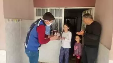 Kiraz'da 23 Nisan'da doğan çocuklar unutulmadı