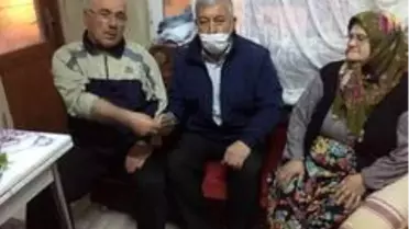 Malkaralı muhtarlardan yangınzede vatandaşa yardım eli