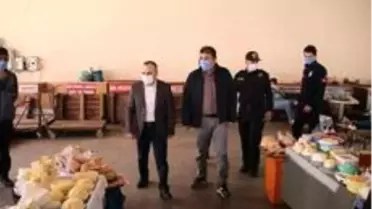 Başkan Allar ve Kaymakam Ünsal pazar yerlerini inceledi