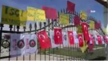 Ağrı'da İşçi Bayram'ı kutlandı