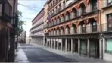 İspanya'da koronavirüs tedbirleri - Toledo sokakları bomboş