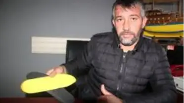 Ünye kumundan ayakkabı keçesi üretti