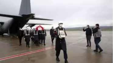 Şehit uzman çavuşun cenazesi Kapadokya Havalimanına getirildi