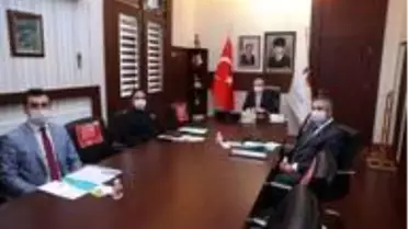 Vali Çakacak, Bakan Soylu'nun düzenlediği video konferans toplantısına katıldı