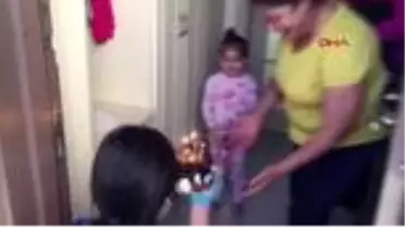 Muğla Aysima'ya polisten 'doğum günü' sürprizi