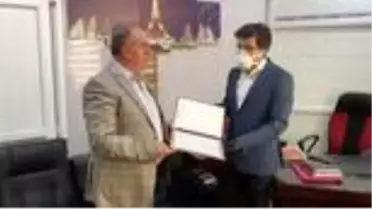 Irak'ta Duhok Gazeteciler Sendikasından AA'ya başarı belgesi