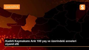 Kadirli Kaymakamı Arık 100 yaş ve üzerindeki anneleri ziyaret etti