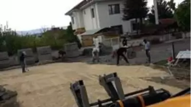 Taşköprü'de zarar gören kilit parkeler onarılıyor