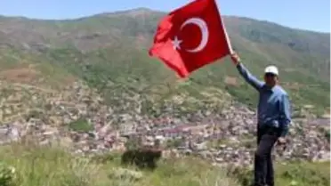 Başkan Saklı, Efkar Dağı'nda bayrak açtı